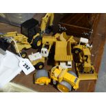 A Quantity Of Die-Cast & Other Model Trucks & Diggers