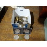 A Box Of Mixed World Coins