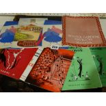 A Bundle Of Vintage Theatre Programmes