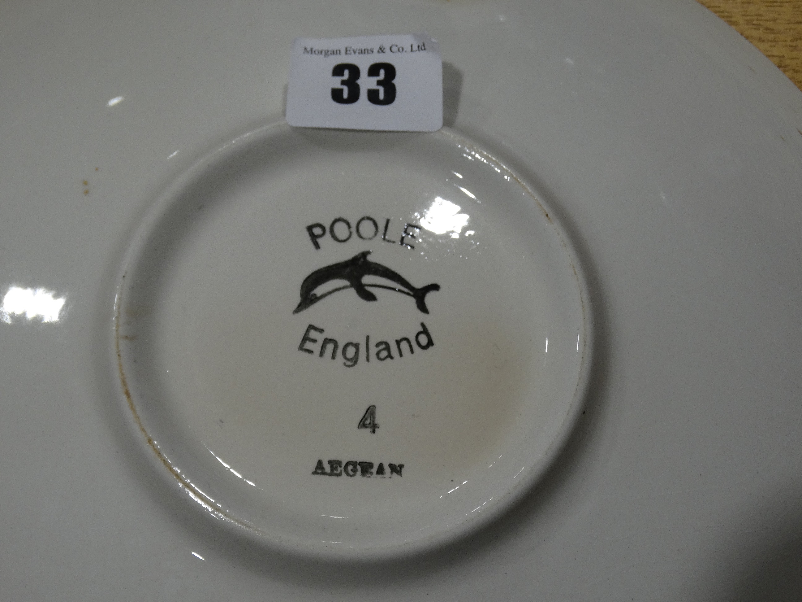 A Poole Pottery Aegean Circular Fruit Bowl - Image 2 of 2