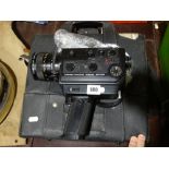 A Vintage Chinon Pacific 12SMR Video Camera & Case