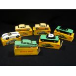 Six Boxed Dinky Toy Model Cars To Include Humber Hawk No 165