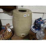 A Stoneware Barrel