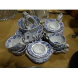 A Quantity Of 19th Century Transfer Printed Pottery Nursery Ware Teaware