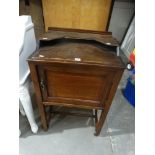 An Edwardian Single Door Pot Cupboard