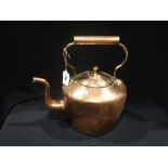 An Antique Copper Kettle