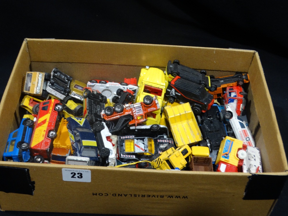 A Box Of Matchbox, Corgi & Other Model Cars