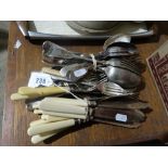 A Quantity Of Loose Cutlery