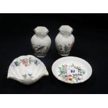 Four Pieces Of Aynsley Pembroke Pattern China