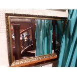 A Contemporary Gilt Framed Wall Mirror