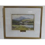 Warren Williams, Watercolour, Titled, "The Old Ferry Tal Y Cafn", Signed 9 X 13"