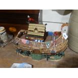 A Contemporary Resin Model Of Noahs Ark