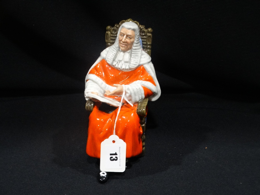 A Royal Doulton Figure "The Judge"