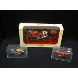 Three Boxed Collectors Motorcycle Models