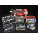 Seven Boxed Formula 1 Collectors Cars