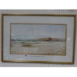 W. Martinson, Watercolour, Titled "On The Coast Penmaenmawr", Signed, 11 X 20"