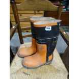 A Pair Of Stihl Work Boots, Size 8