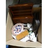 A Box Of Mixed Pottery Etc