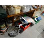 A Large Quantity Of Tools, Wood Stain Etc