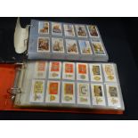 Two Albums Of Cigarette Cards