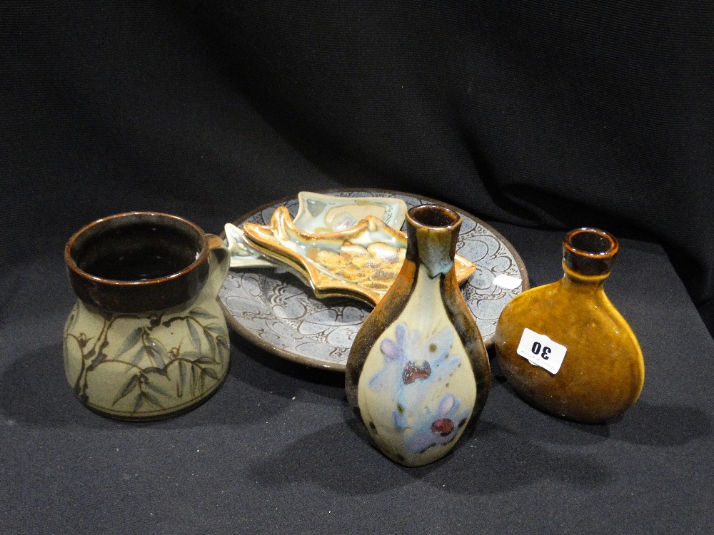 A Small Group Of Studio Pottery