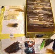 Fly Tying Furs, Dubbing & Wings – To include Antelope Hair, Badger, Caribou, Goat Hair, Moose,