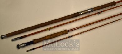 Hardy Rods (2): Hardy “The No.2 L.R.H Spinning” 9ft 6in 2pc palakona spinning rod – ser. No.