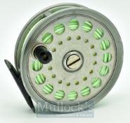 C Farlow & Co Ltd The Ambassador “B.W.P Patent New Zealand 73416” 4 1/8” alloy fly reel – with black