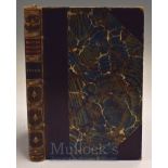 Niven Richard – The British Angler’s Lexicon 1892 marble boards, ex Chicago Library