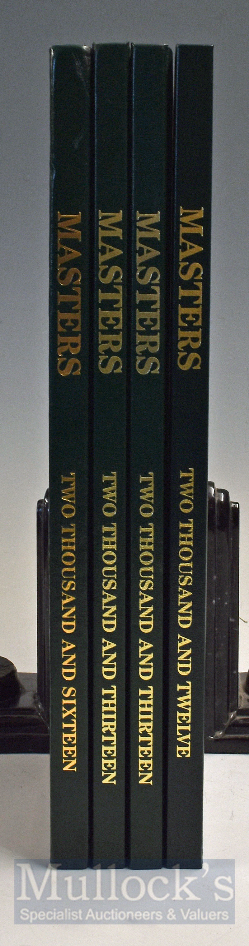 Masters Official Golf Annuals (4) –- issues incl ’12 (Bubba Watson) , 2x ’13 (Adam Scott) and ’16 (