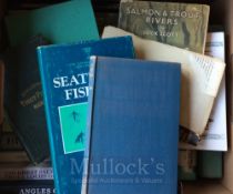 Selection of Mixed Fishing Books to include Salmon & Trout Rivers, Let’s Go Fishing, Fly Fishing