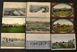 Collection of early Carnoustie Open Golf Championship venue postcards from the very early 1900’s (9)