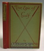 Scollard, Clinton - “The Epic of Golf” 1st ed 1923 publ’d Houghton Mifflin & Co Boston and New