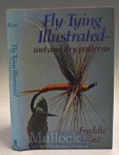 Rice Freddie – Fly-Tying Illustrated Wet and Dry Patterns – 1981 1st edition signed presentation