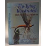 Rice Freddie – Fly-Tying Illustrated Wet and Dry Patterns – 1981 1st edition signed presentation