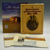 Royal And Ancient Golf Club and other St Andrews related golf books – one signed (5): 3x “The