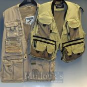 Selection of Fishing Vests – Multi pocket vests makers Vision, Life-Line Canadian Country,