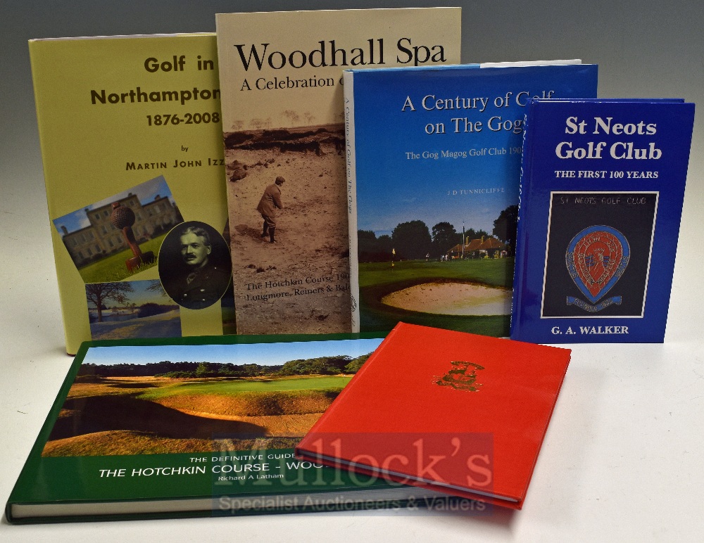 Golf Centenary/History selection of various central England golf club books (6) – Aldeburgh Golf