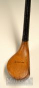 A Patrick Leven Golden Beech wood Scare Neck Driver c.1895 complete with most of the original grip