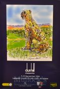 Harold Riley – Collection of Dunhill Golf Championship official posters for the tournament played at