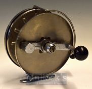 Allcock’s Big Game Sea Reel: 6”stainless steel big game reel, Counter balanced handle with central