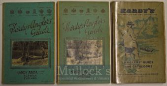 Hardy Angler’s Guides For the years 1951, 1952, 1957 all in good clean condition (3)