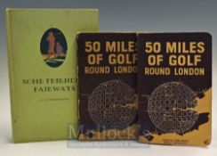 Leigh-Bennett, E.P and Others (3) "Some Friendly Fairways" publ’d by Southern Railway 1st ed 1930