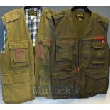 Selection of Fishing Vests – Multi pocket vests makers Hidepark, Masterline Wanderer all large