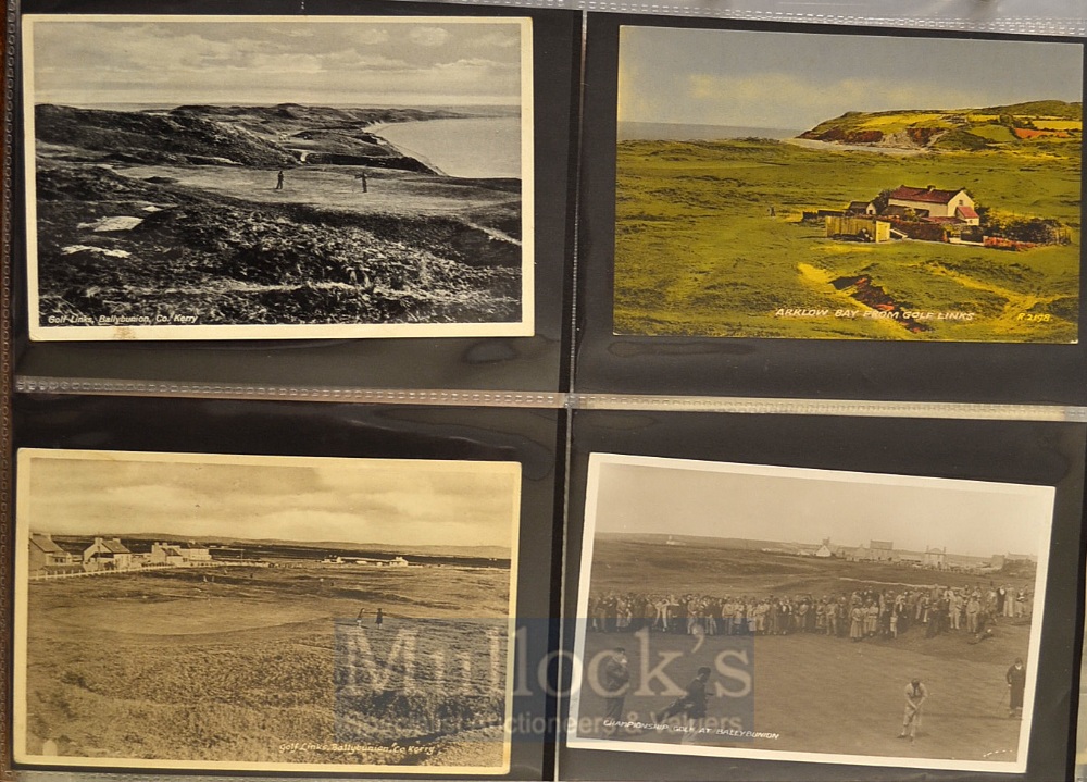 Collection of early Eire (Ireland) golf club and golf course postcards (20) 3x rare Atlantic Golf - Image 4 of 5
