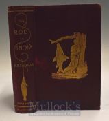 Thomas H S – The Rod in India London 1897 3rd edition 17 full page illustration original red cloth
