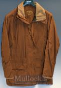 Deerhunter Outdoor Clothing Jacket – Cordura Fabric brown jacket with zipped and press-stud front,