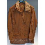 Deerhunter Outdoor Clothing Jacket – Cordura Fabric brown jacket with zipped and press-stud front,