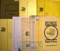 Fishing Trade Catalogues, Richard Wheatley early example, 1966, 1968 (x2) together with some