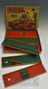 1930’s Kiddi-Golf Nine Hole Table Top Game set - in makers original box with hinged lid c/w with all